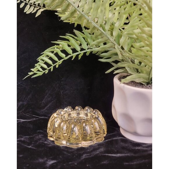 Vintage Pressed Glass "Boopie" Candle Holder - Picture 2 of 15